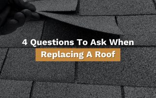 Five Points Roofing consultant inspecting damaged shingles on roof in Franklin, TN