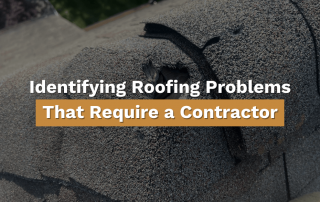 Identifying Roofing Problems That Require a Contractor