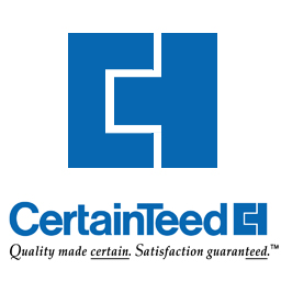Blue CertainTeed logo