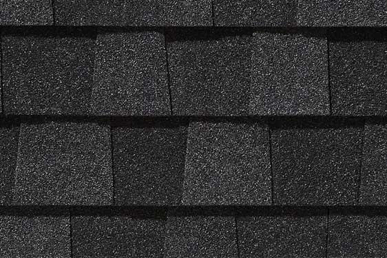 Certainteed Landmark Charcoal Black asphalt shingles