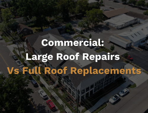 Large Commercial Roof Repairs Vs Full Roof Replacement