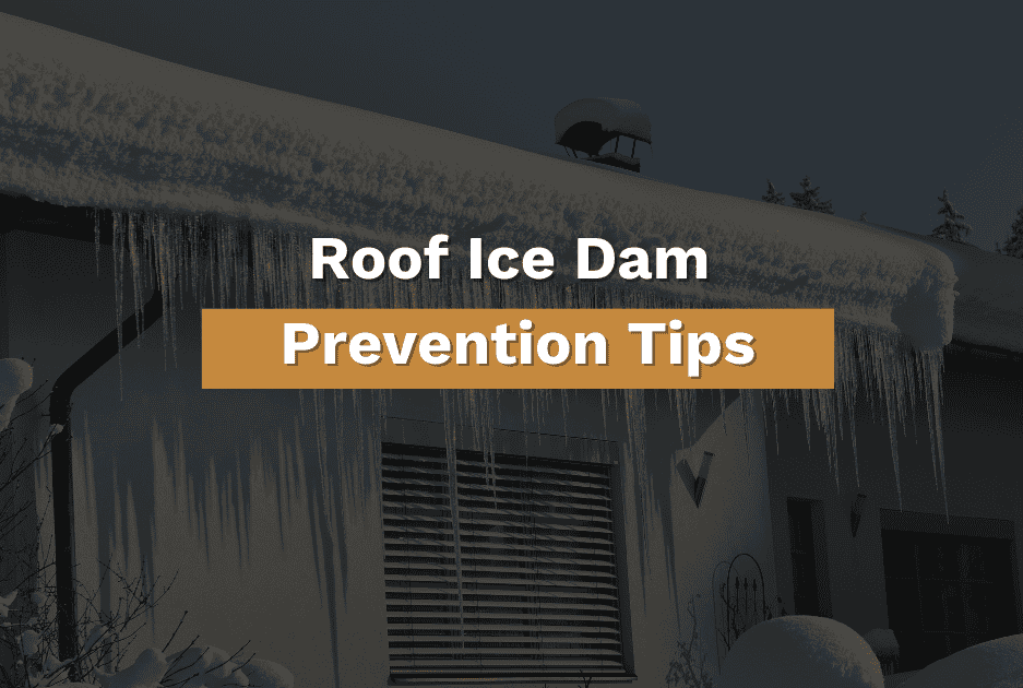 prevention for roof ice dam