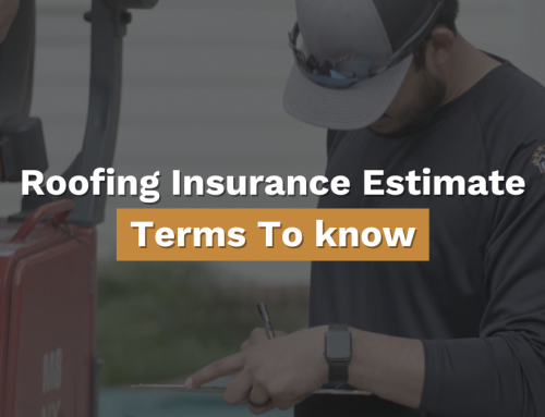 Insurance Estimate Terms To Know