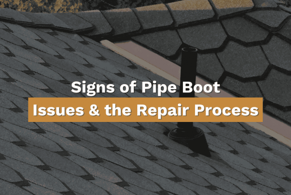 Signs of Pipe Boot Issues
