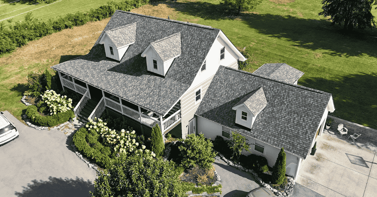 A spacious home with proper attic and roof ventilation.