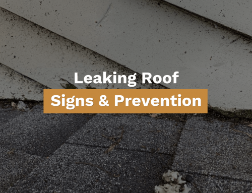 Leaking Roof Signs & Prevention