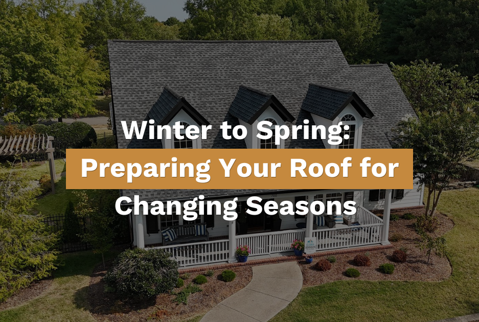 How to prepare your roof during the spring after the Tennessee winter months