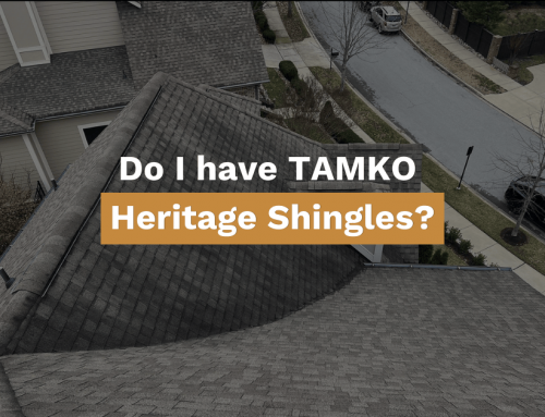 Do I have TAMKO Heritage Shingles?