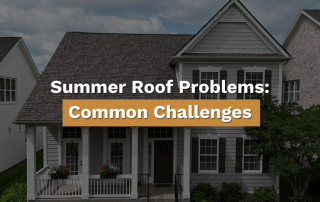 Tennessee Roof replacement due to summer heat and weather damage.
