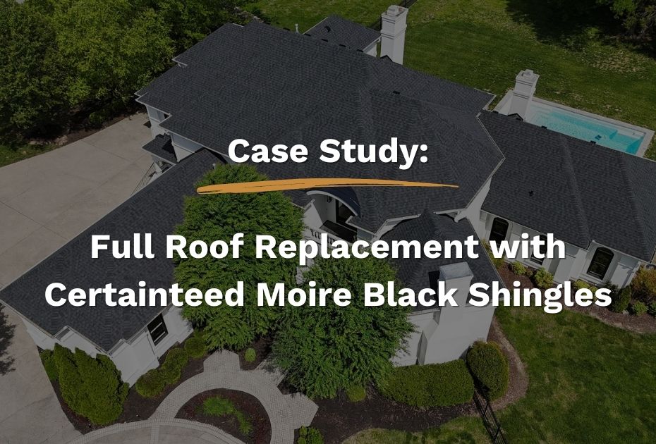 Brentwood TN home with new Certainteed Shingles installed