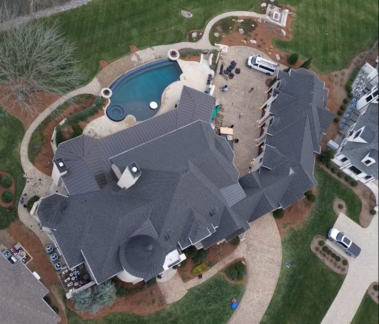 completed roof installation in hendersonville, tn