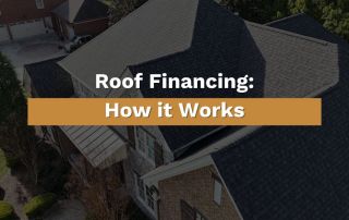 article cover image for roof financing